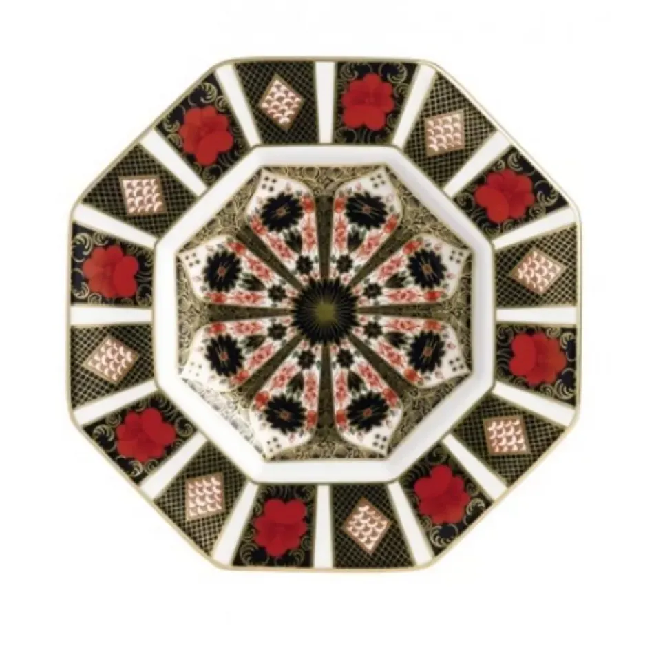 Old Imari Octagonal Plate (22.5 cm/9 in) (Boxed)