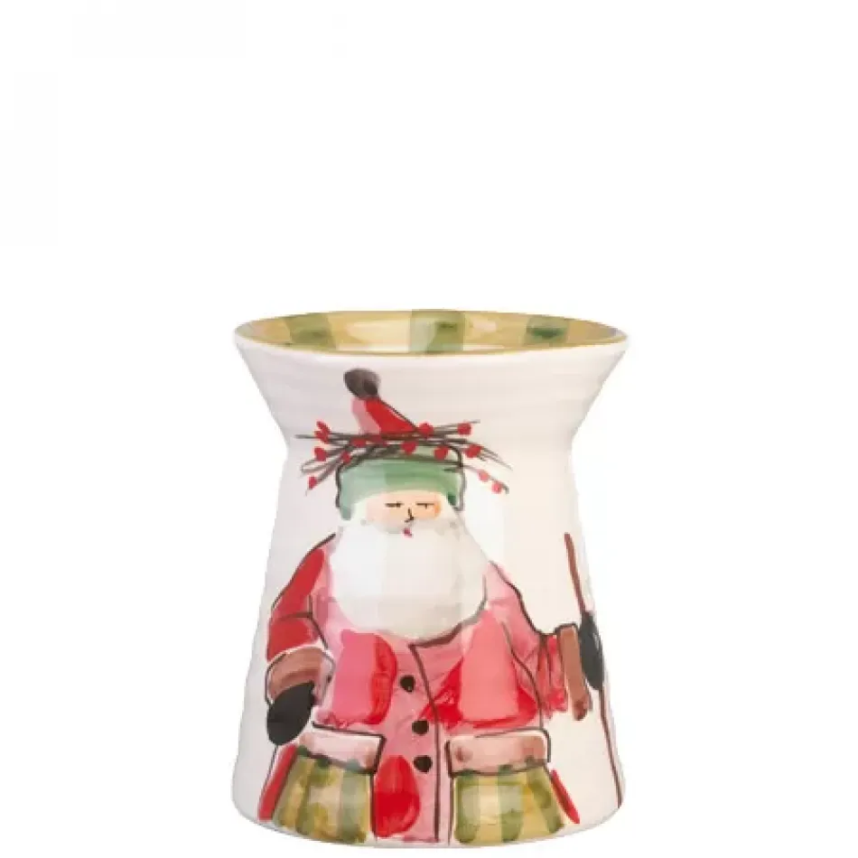 Old St. Nick Utensil Holder 5.25"D, 7"H