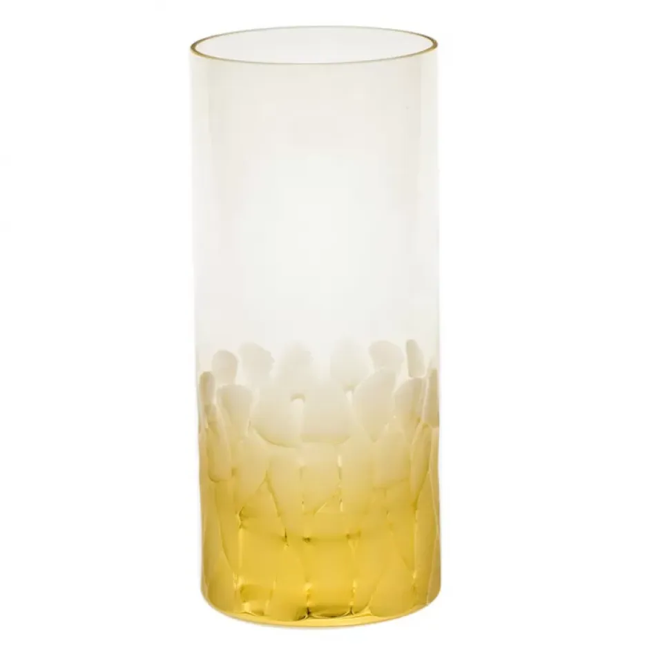 Whisky Set /1 Tumbler For Water Eldor Lead-Free Crystal, Cut Pebbles 400 ml