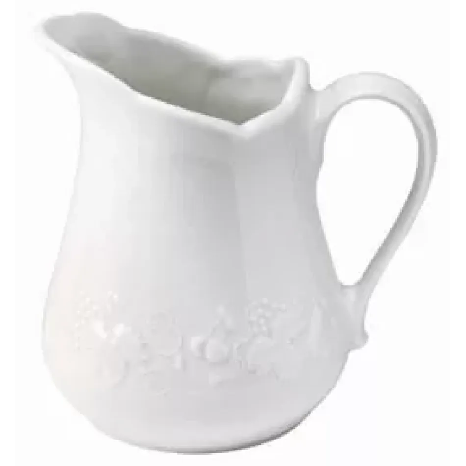 Blanc de Blanc Water Pitcher