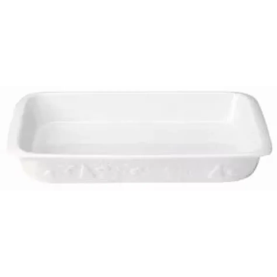 Blanc de Blanc Rectangular Baker Large