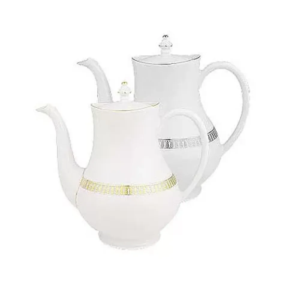 Plumes White/Gold Coffee Pot 120 Cl