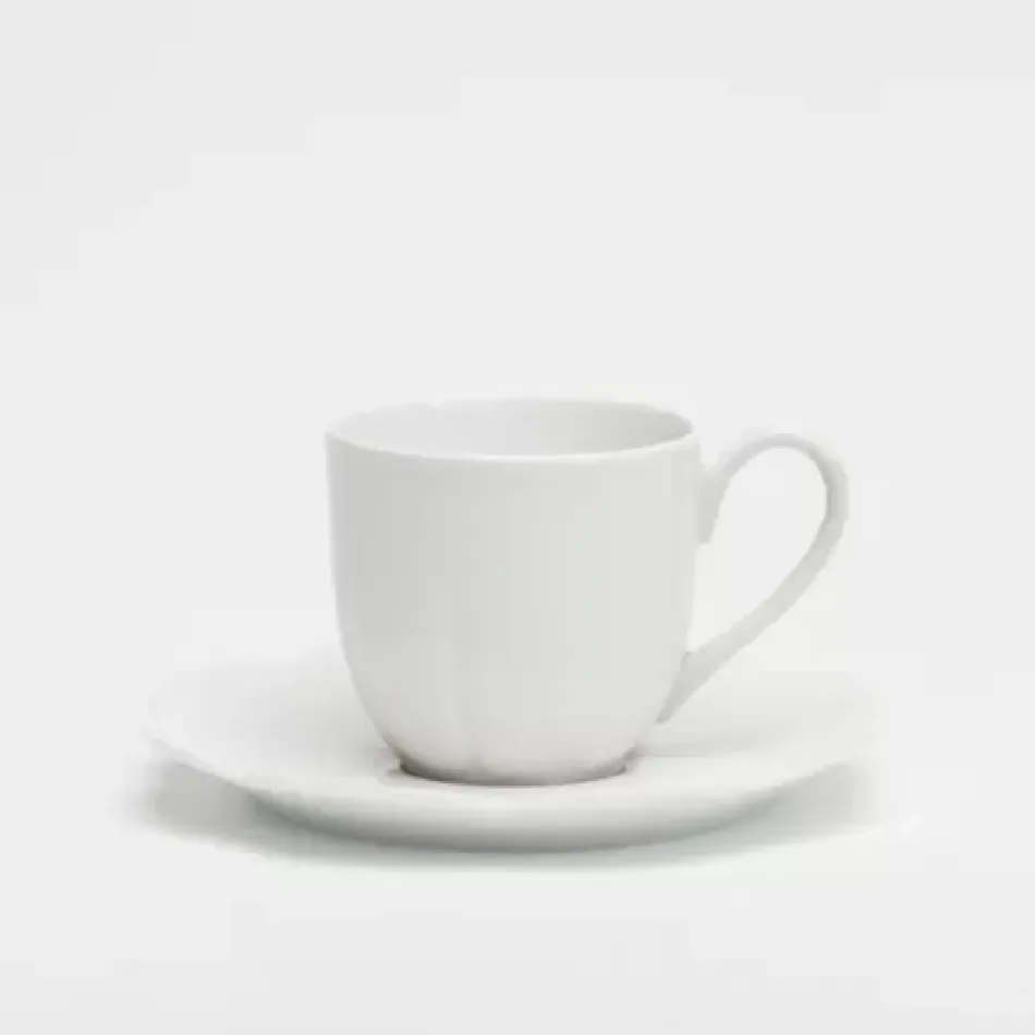 Nymphea White Coffee Cup