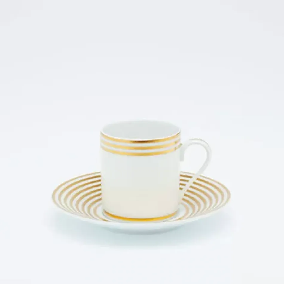 Latitudes Gold Coffee Cup