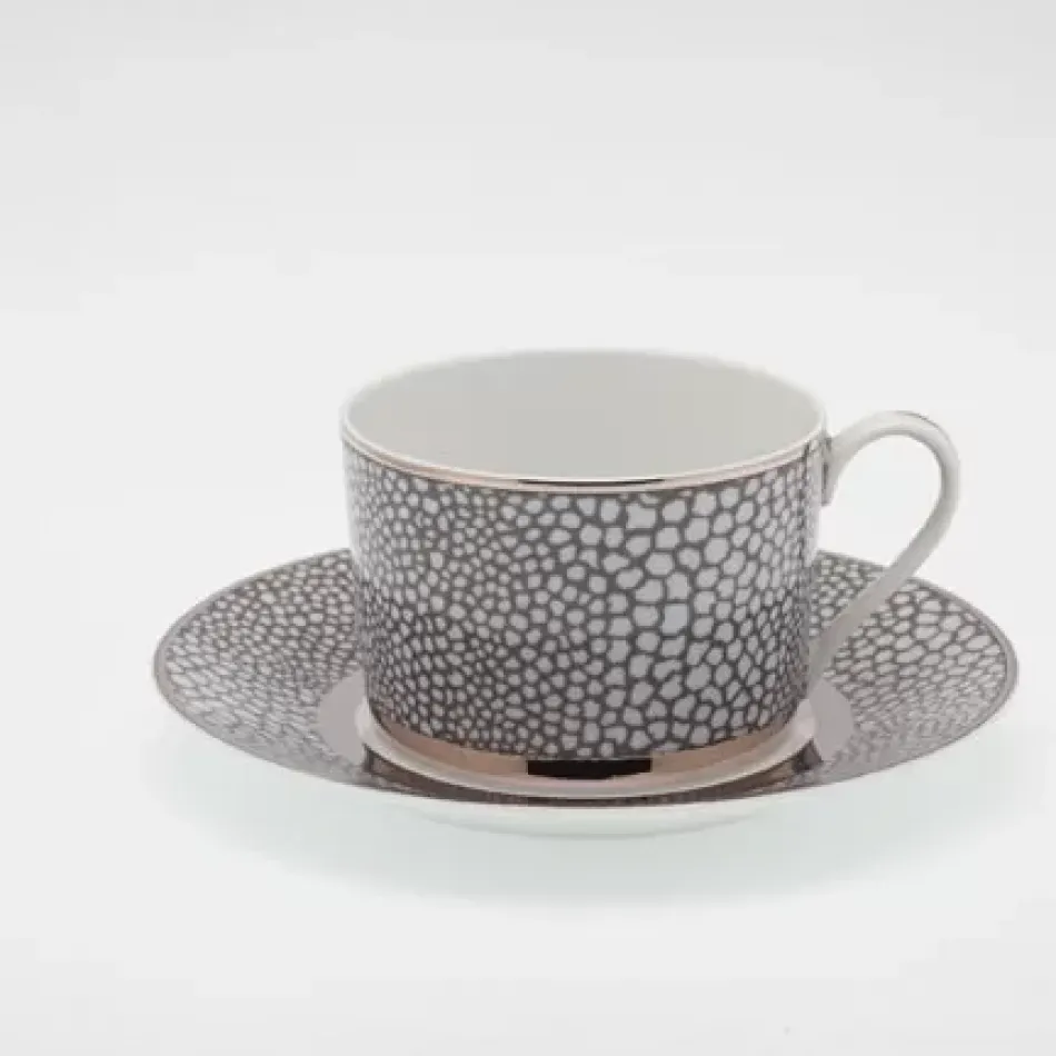 Makassar Platinum Tea Cup