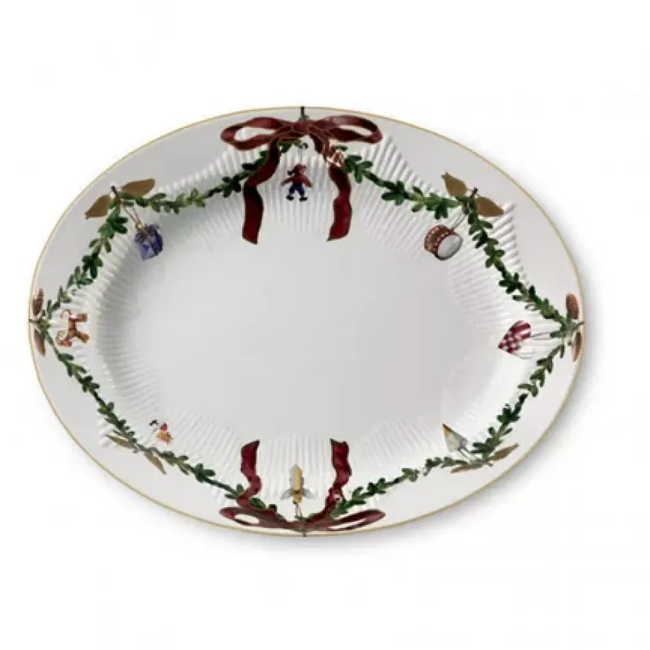 Star Fluted Dish 37 cm 14.6 in