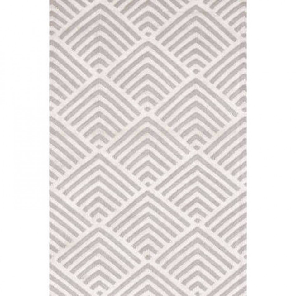 Cleo Cement Handwoven Indooor/Outdoor Rug 5' x 8'
