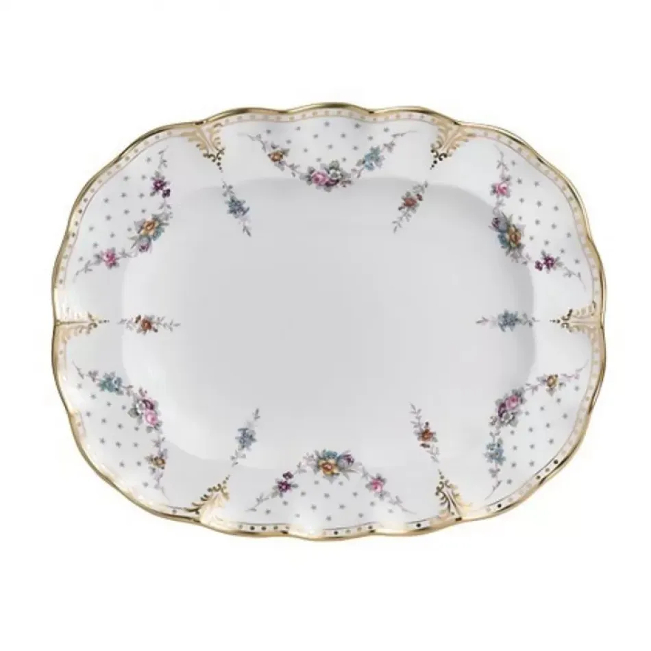 Royal Antoinette Oval Dish L/S (37.5 cm/15 in) (Special Order)