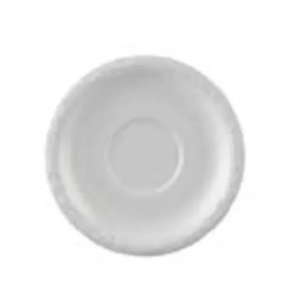 Maria White Cream Soup Saucer 7 in (Special Order)