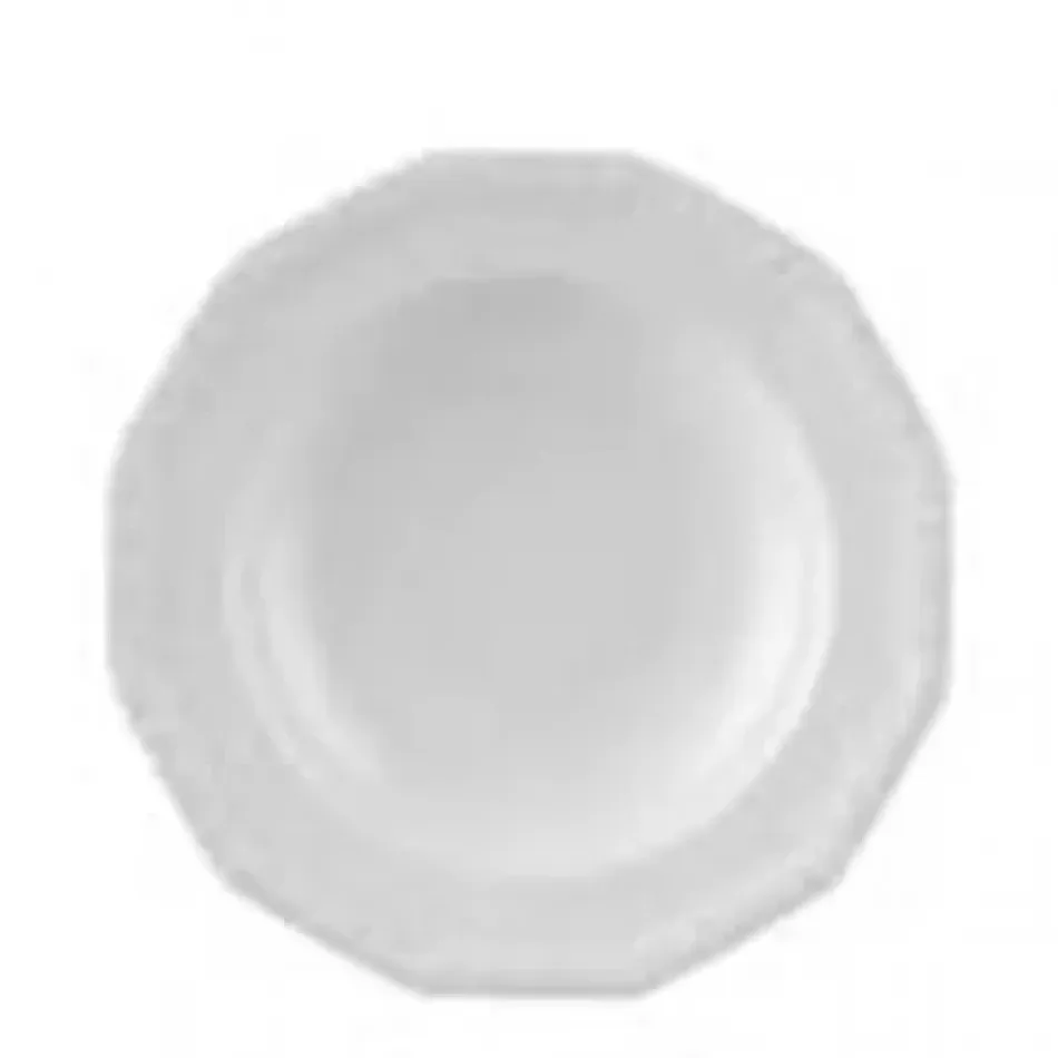 Maria White Pasta Plate 11 in (Special Order)