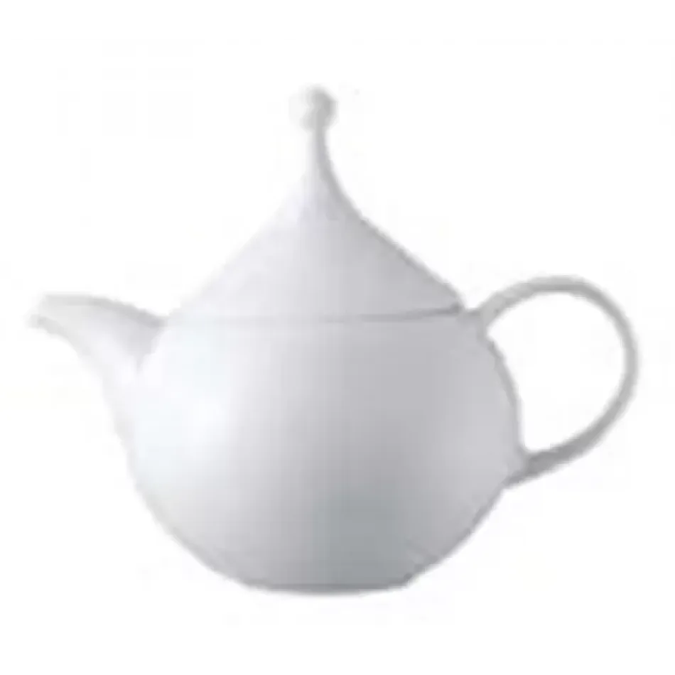 Magic Flute White Tea Pot 39 oz (Special Order)