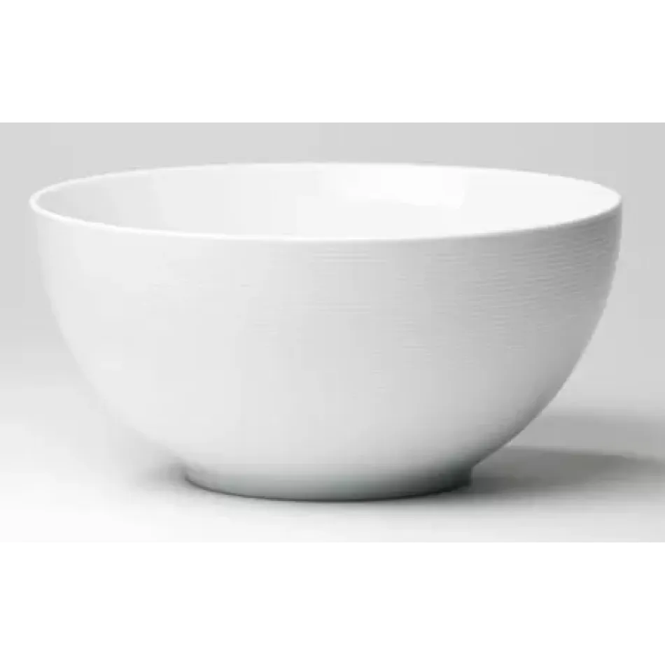 Loft White Bowl Serving Round 9 in, 91 oz