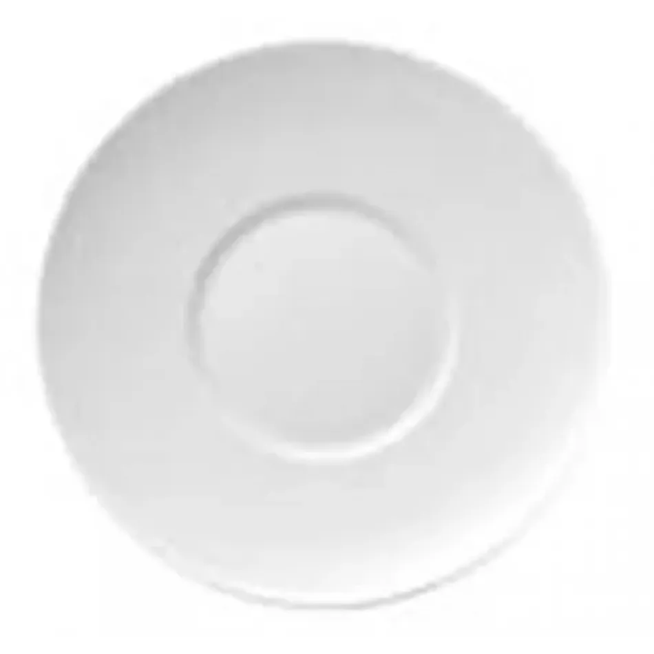 Loft White After Dinner Plate Saucer 5 in