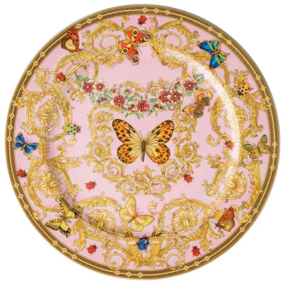 Butterfly Garden Coaster (Porcelain) 1 Pc 3 1/2 in