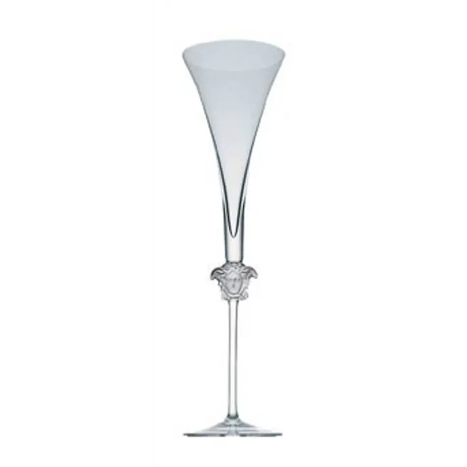 Medusa Lumiere - Clear Champagne Flute 12 in, 6 oz