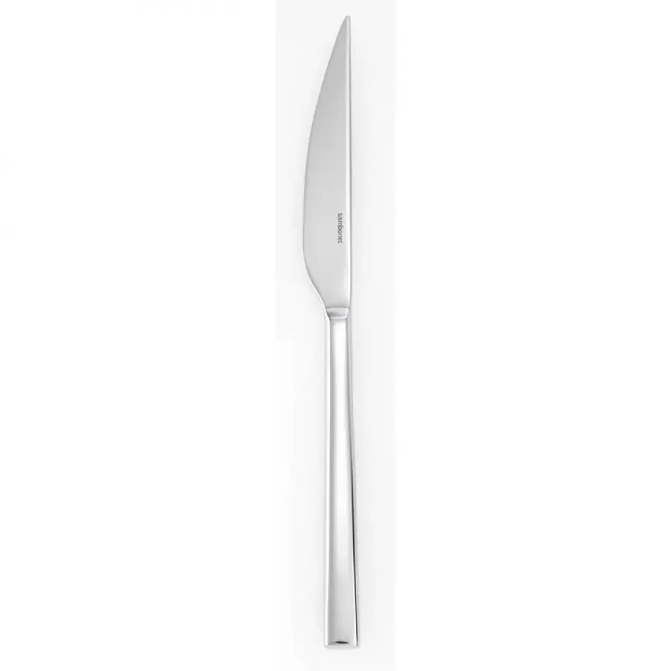 Linea Q Steak Knife Solid Handle 9 3/8 In 18/10 Stainless Steel