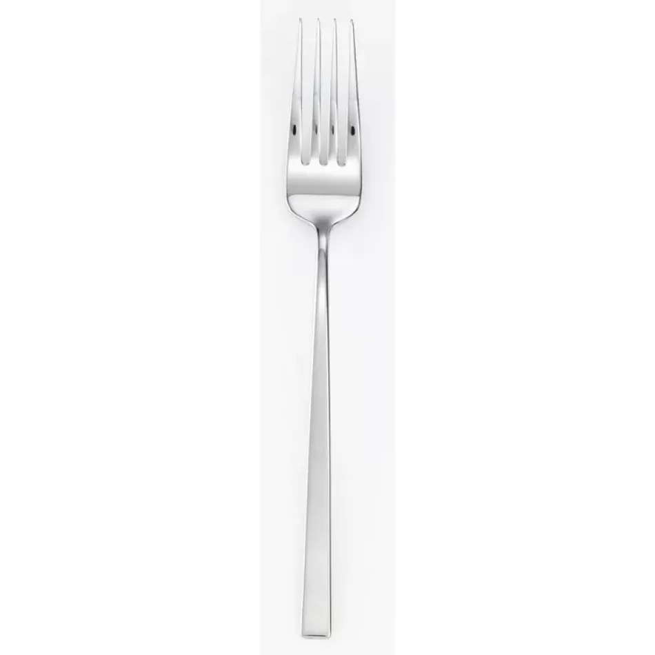 Linea Q Serving Fork 8 7/8 In 18/10 Stainless Steel