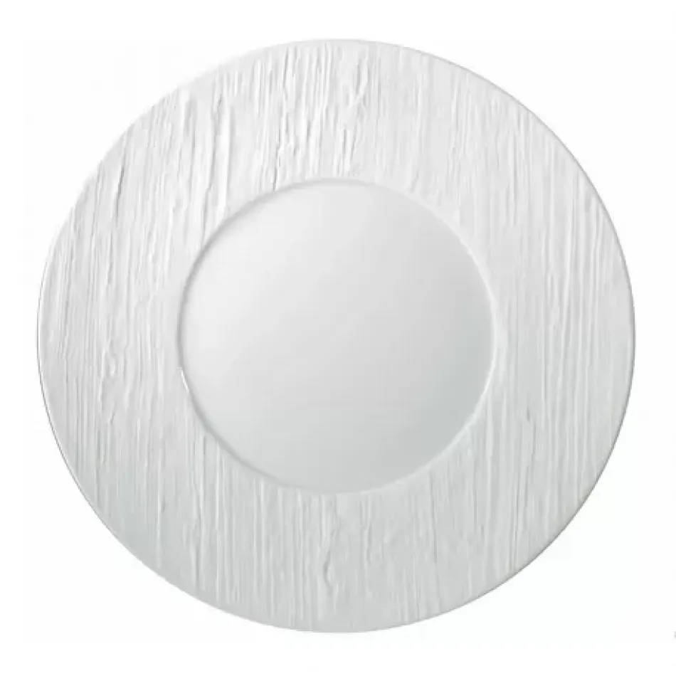 Makassar Sable/Matte Round Buffet Plate Round Center Round 12.6 in.