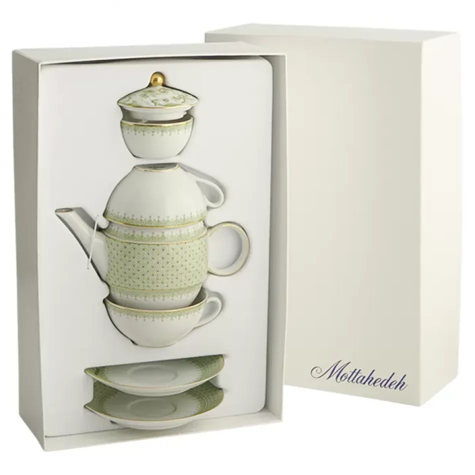 Apple Lace Tea For Two - Boxed