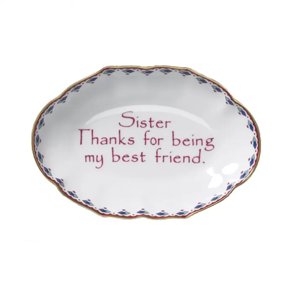 Sister…... Ring Tray 5.75" x 4"