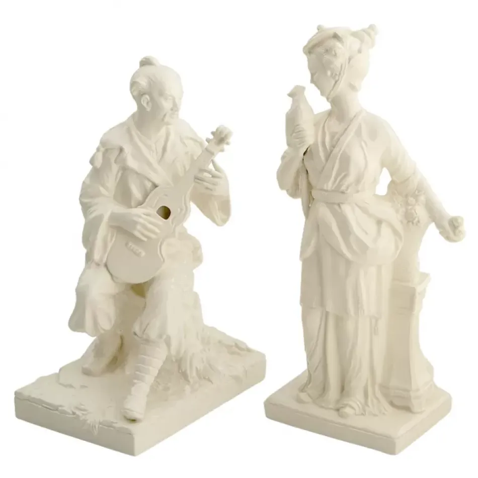 Chinese Figurines (Pair) 16.5" x 8"