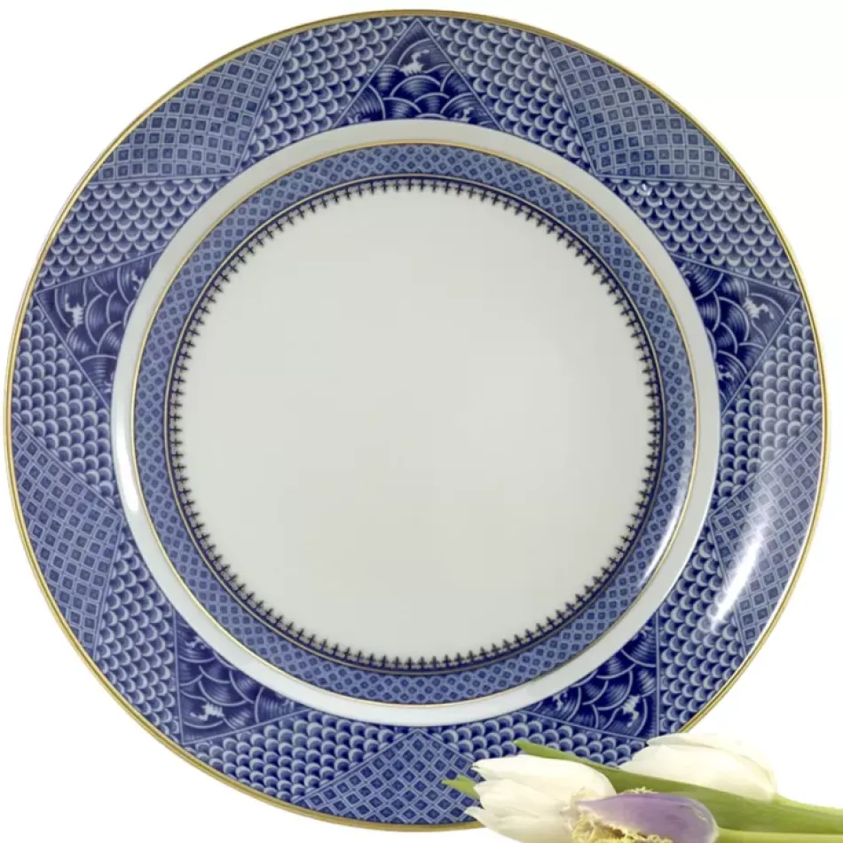 Indigo Wave Chop Plate 15"