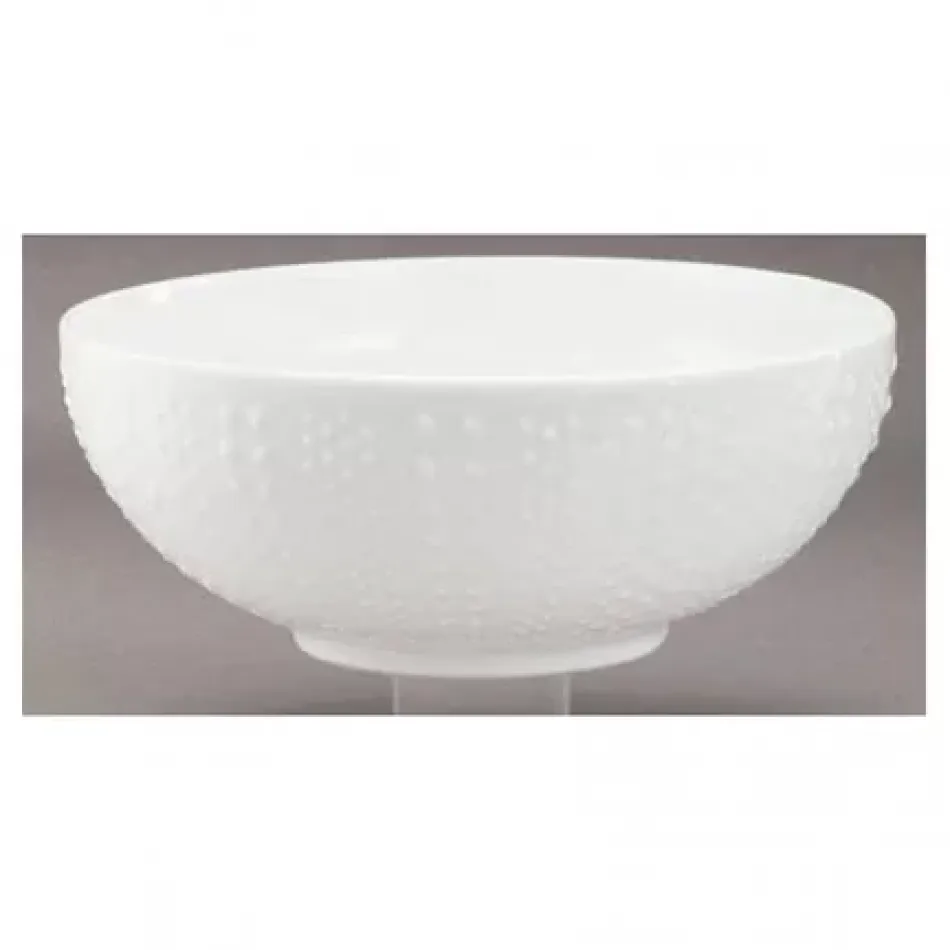 Corail White Salad Bowl Rd 8.86"