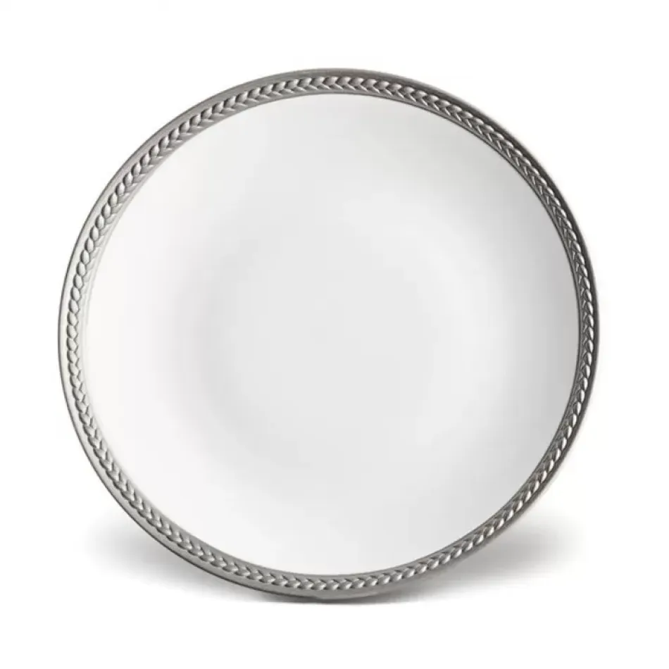 Soie Tressee Platinum Bread + Butter Plate 6.5"