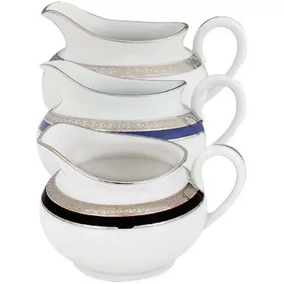 Symphonie Blue/Platinum Creamer 11.8 Cm 21 Cl