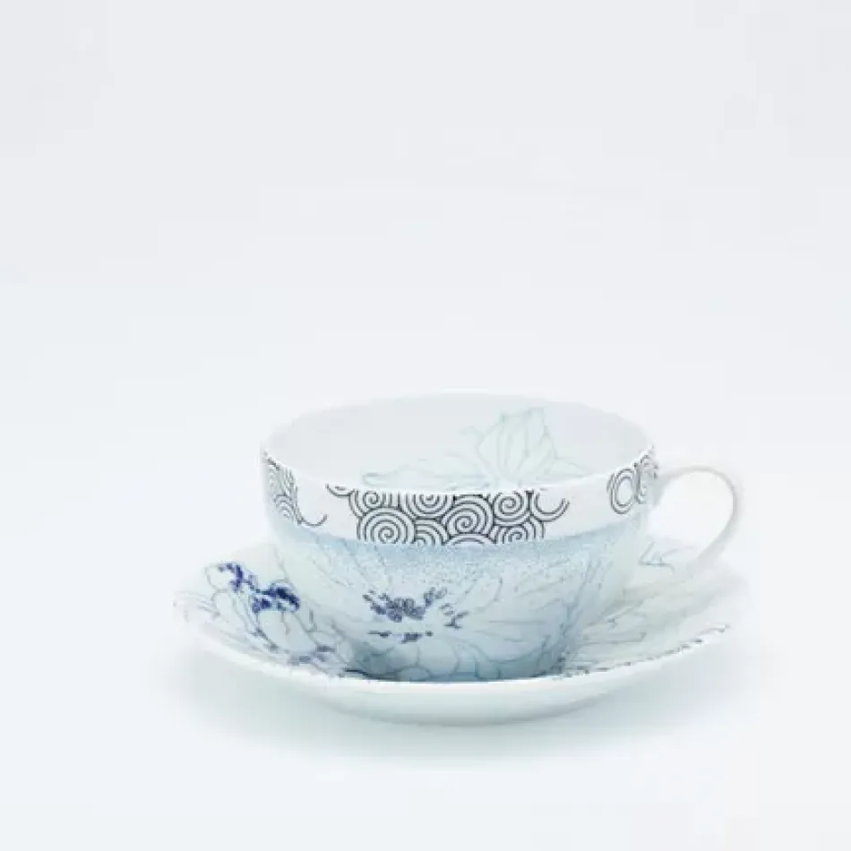 Reve Bleu Breakfast/Cream Soup Saucer