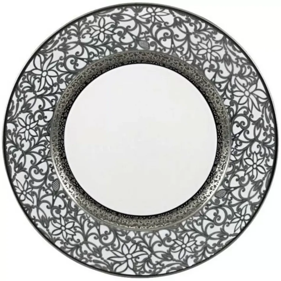 Tolede Platinum Incrustation Dessert Plate (Special Order)