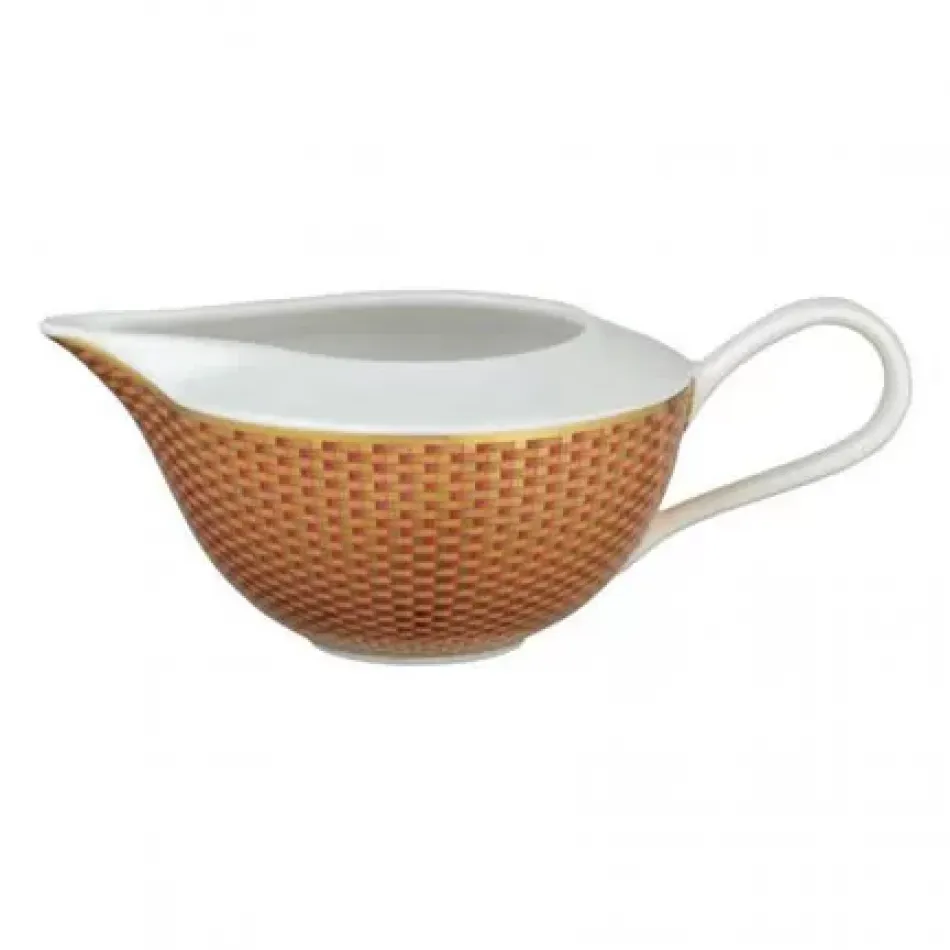 Tresor Orange Creamer motive n°1 Round 3.5 in.