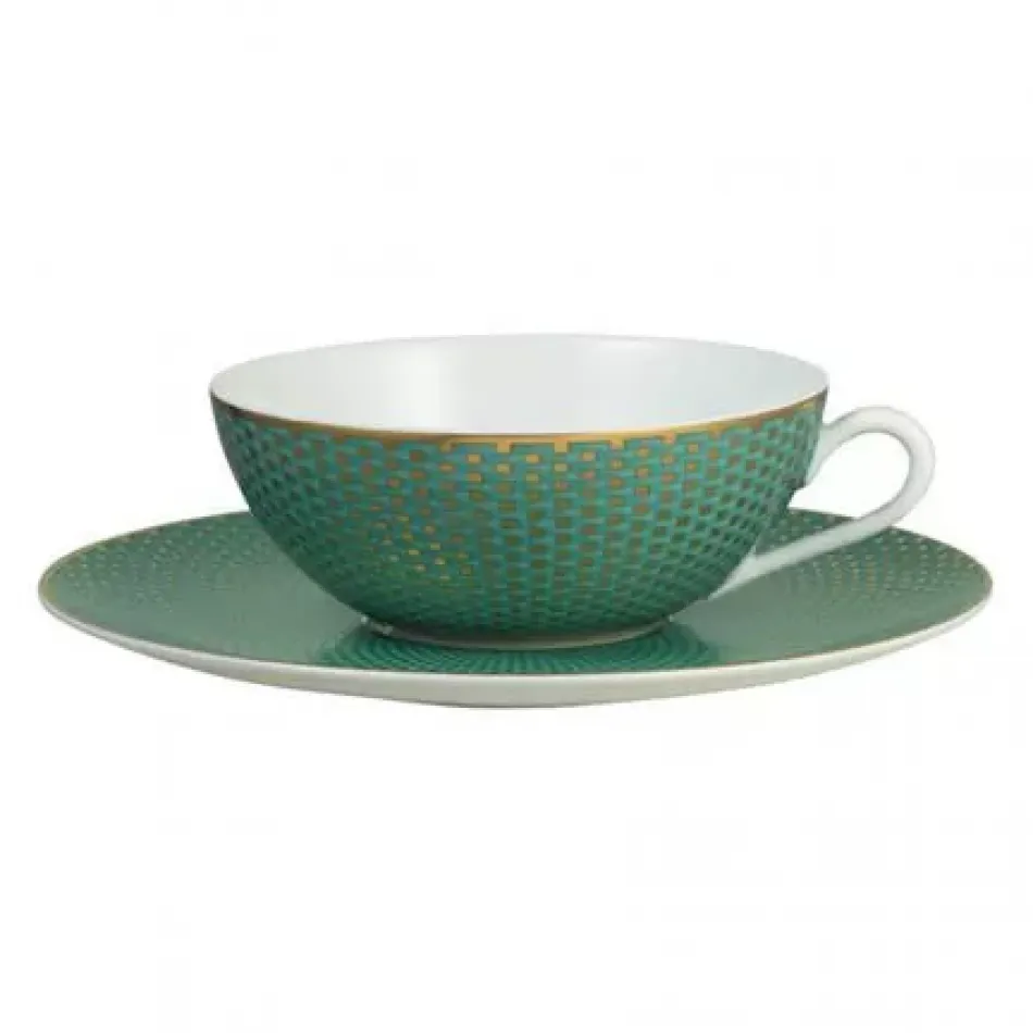 Tresor Turquoise Tea Saucer