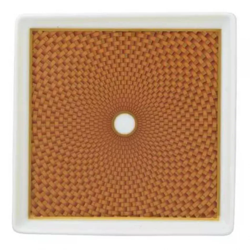 Tresor Orange Motif N°1 Tray 4.33 X 4.33 in in A Holster