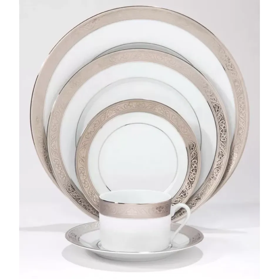 Trianon Platinum Rectangular Cake Platter