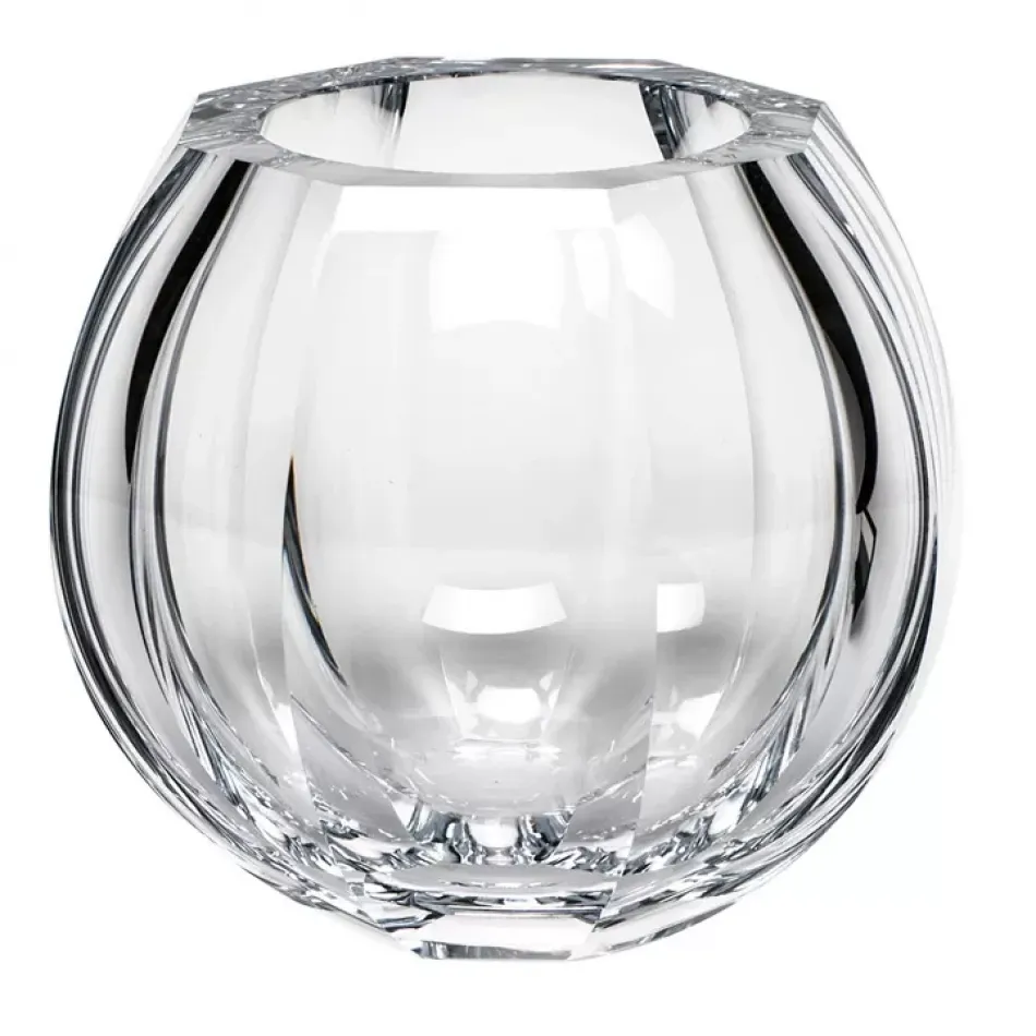 Beauty 20 cm Vase Clear Lead-Free Crystal, Cut 16.5 cm