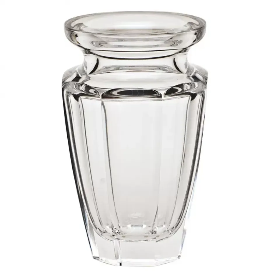 Eternity Vase Clear Lead-Free Crystal, Cut 20 cm