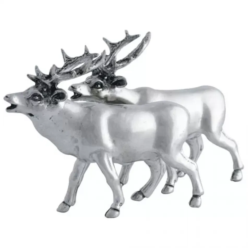 Lodge Style Deer Salt And Pepper Set