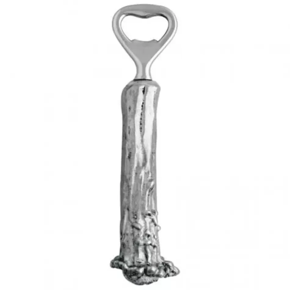 Western Frontier Pewter Antler Bottle Opener