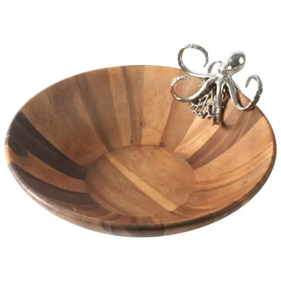 Sea And Shore Octopus Salad Serving Bowl