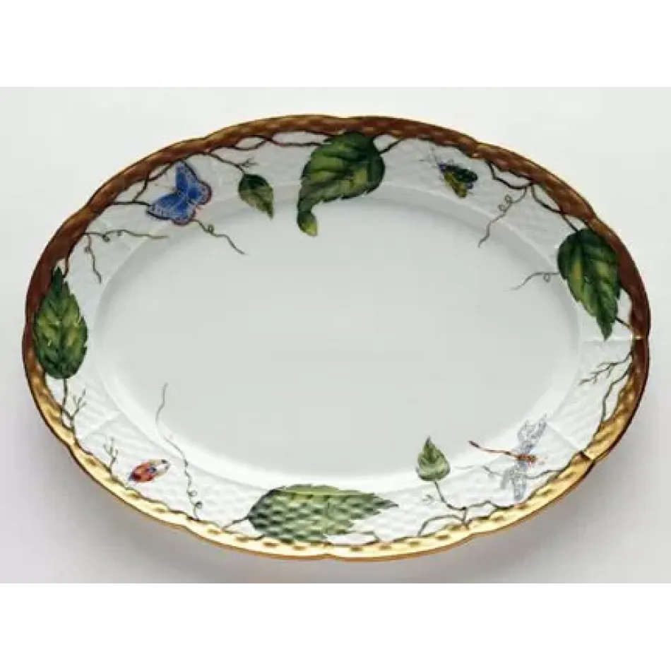 Ivy Garland Platter 13.5 in Long 10 in Wide