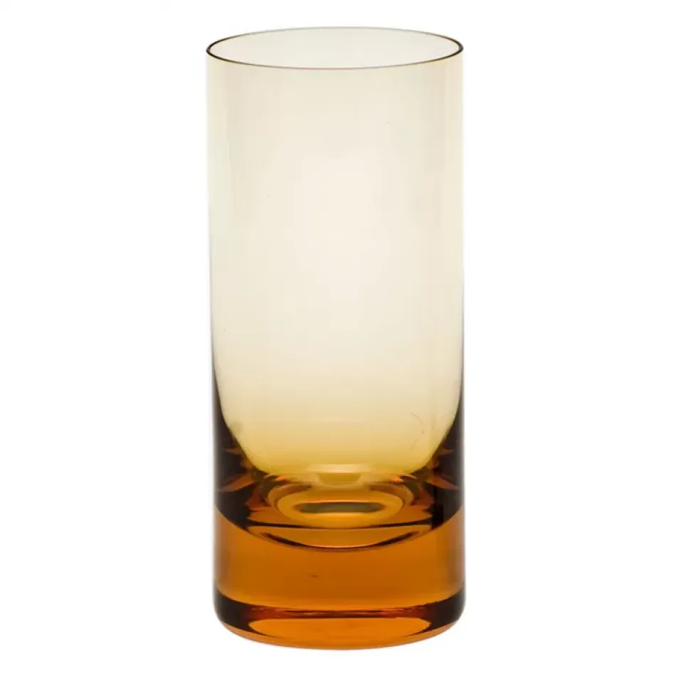 Whisky Set Tumbler For Water Topaz Lead-Free Crystal, Plain 400 ml