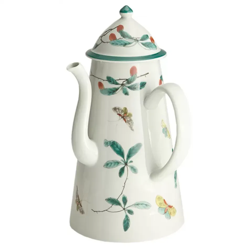 Famille Verte Coffeepot 9.75"