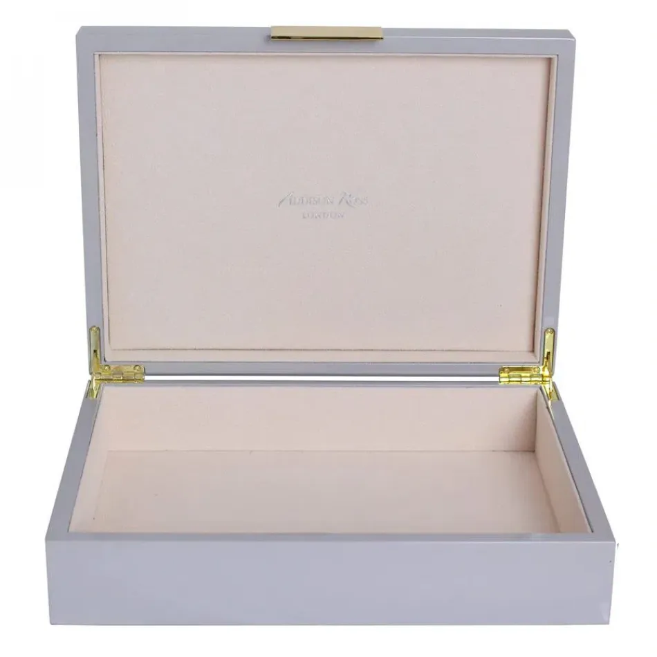 8 x 11 in Chiffon & Gold Large Storage Box