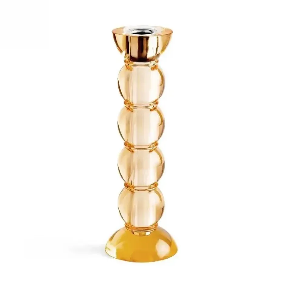 Icy Bobbin Orange Candlestick