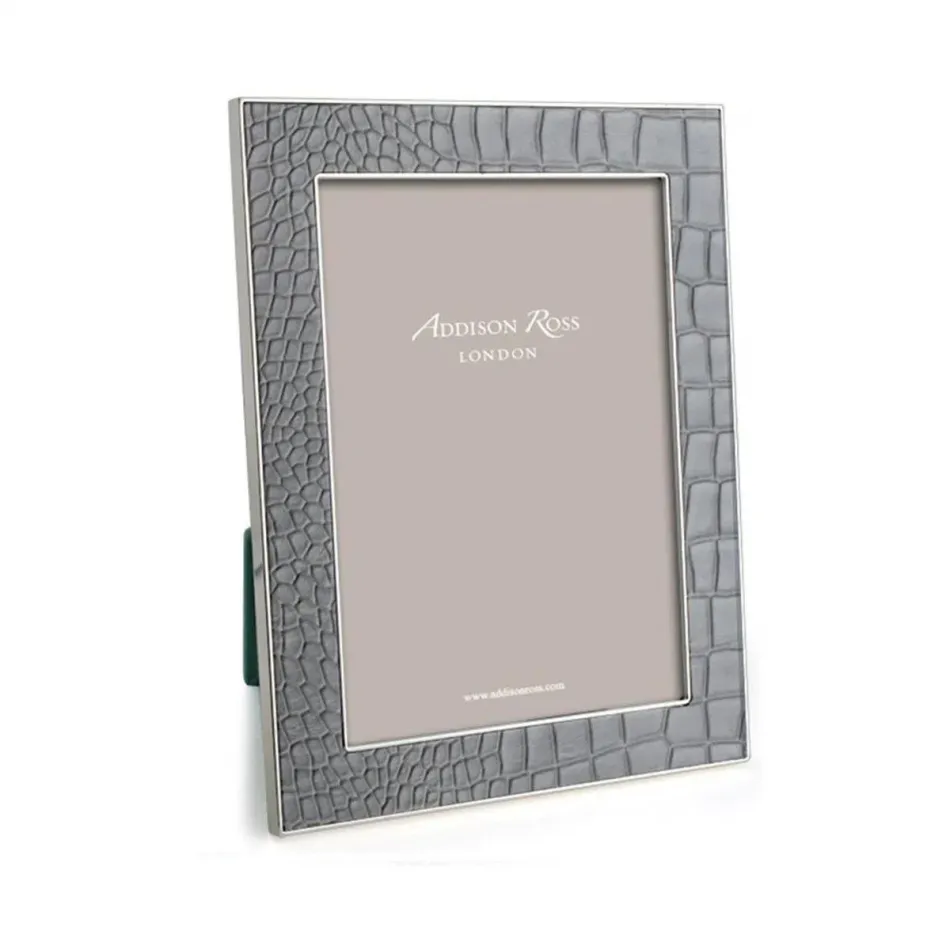 Faux Croc Dove Picture Frame 5 x 7 in