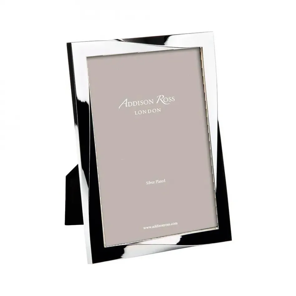 Twisted Silverplated Picture Frame 8 x 10 in