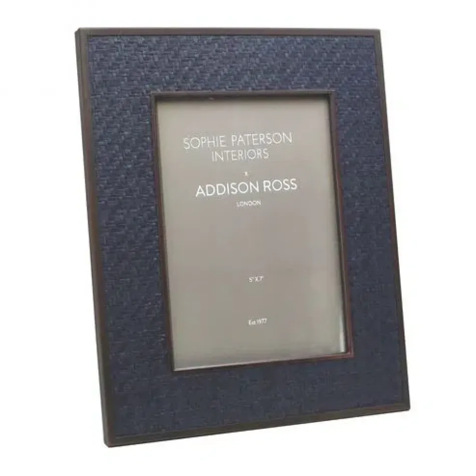 Midnight Rattan Frame 5 x 7 in