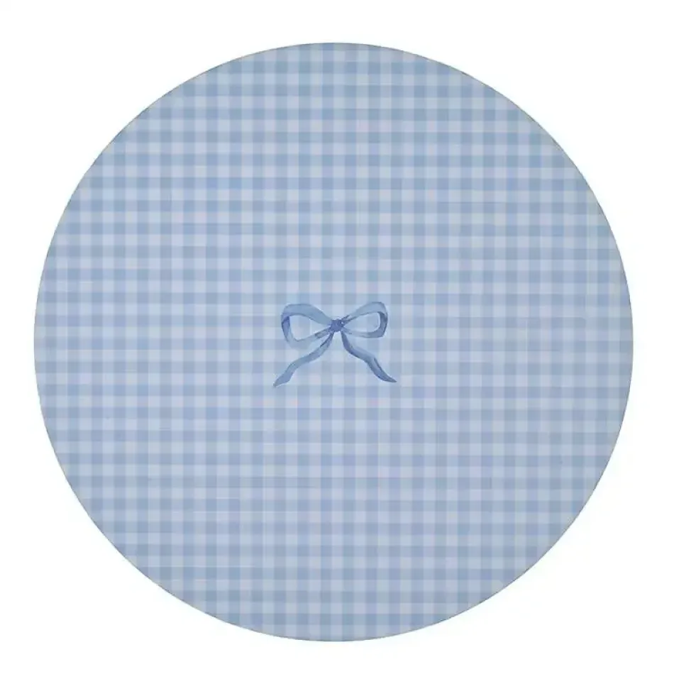Gingham Blue Placemats Set of 4