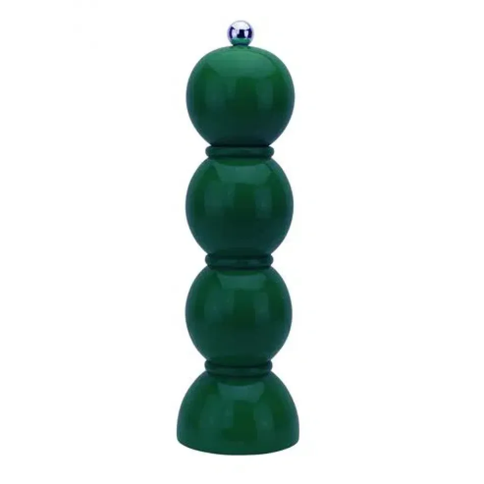 Racing Green Bobbin Salt Or Pepper Mill